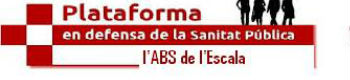 Logotip de Plataforma en defensa de la Sanitat Pública l'ABS de l'Escala